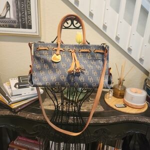 Dooney & Bourke monogram DB print handbag